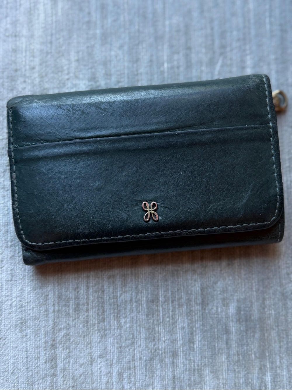 HOBO Jill Trifold Wallet - in Wild Bluegrass